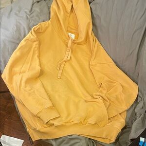 Offline by Aerie Oversized Cozy Mustard Hoodie for Women
